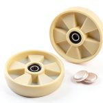 Pallet Jack Steer Wheel Nylon Grade A Replacement by CARBO GLIDE-0