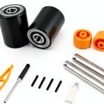 Pallet Jack Front Load Roller Kit Yoursme YS-PTH50 Black Steel-0